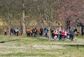 Large Group of Runners and Thier Pets at the annual Roanoke Valley SPCA 5K Tail Chaser
